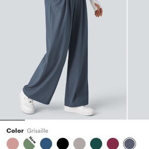 HALARA Grisaille Wide Leg Pants
